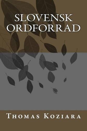 Slovensk Ordforrad