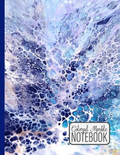 Colorful Marble Notebook