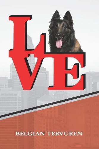 Belgian Tervuren: Dog Love Park Blank Comic Book Journal Notebook Book Is 120 Pages 6x9