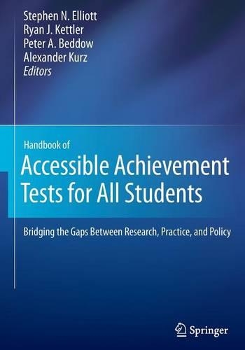 Handbook of Accessible Achievement Tests for All Students