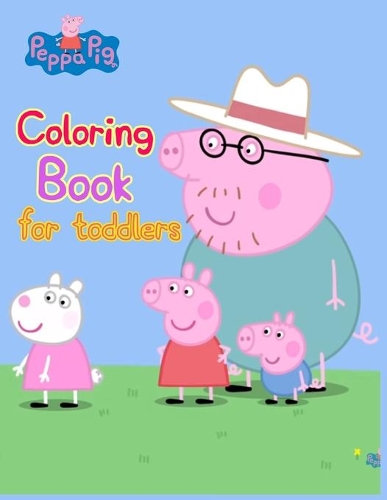 Peppa Pig Coloring Books For Toddlers
