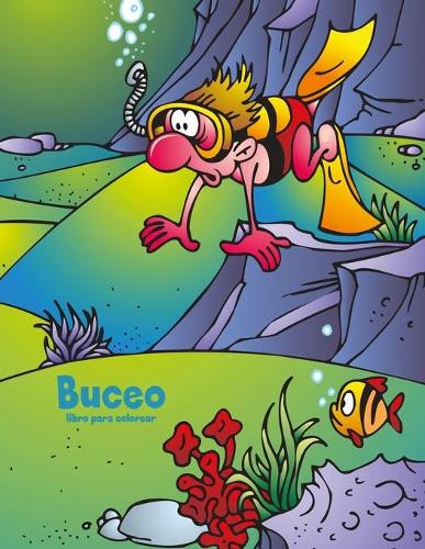 Buceo libro para colorear 1