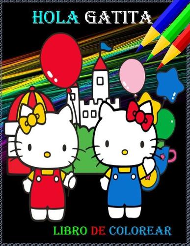 Hola Gatita Libro de colorear
