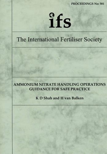 Ammonium Nitrate Handling Operations