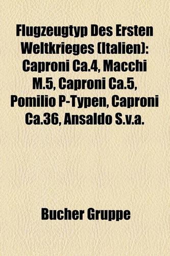 Flugzeugtyp Des Ersten Weltkrieges (Italien)