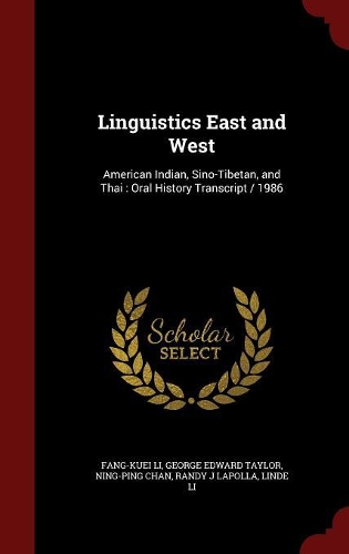 Linguistics East and West