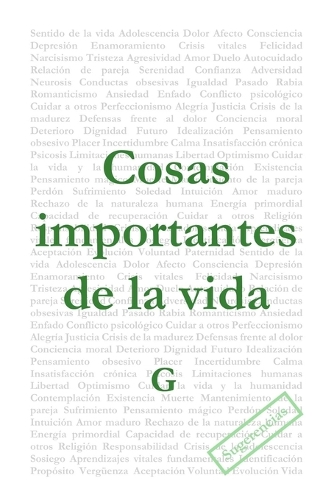 Cosas importantes de la vida