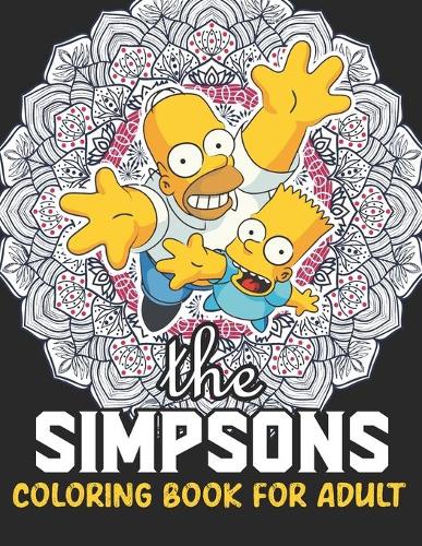 The Simpsons Coloring Book For Adult