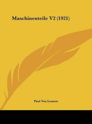 Maschinenteile V2 (1921)