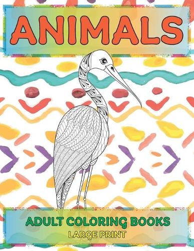 Adult Coloring Books Animals Large Print