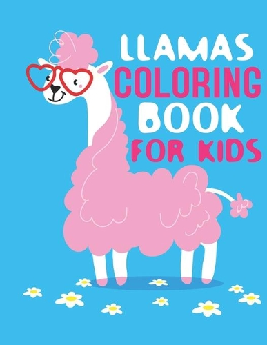 Llamas Coloring Book for Kids