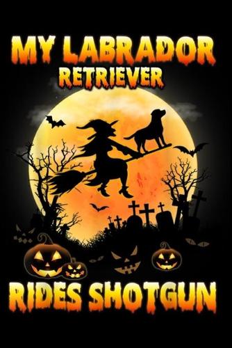 My Labrador retriever Rides Shotgun