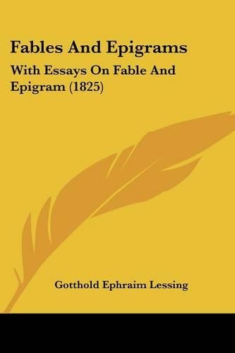 Fables And Epigrams