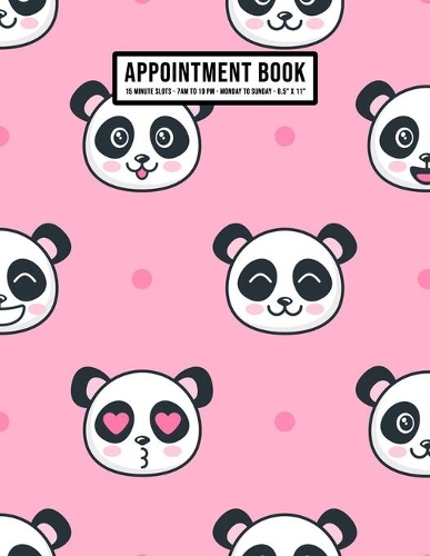 Panda Appointment Book