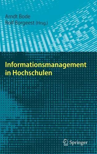 Informationsmanagement in Hochschulen