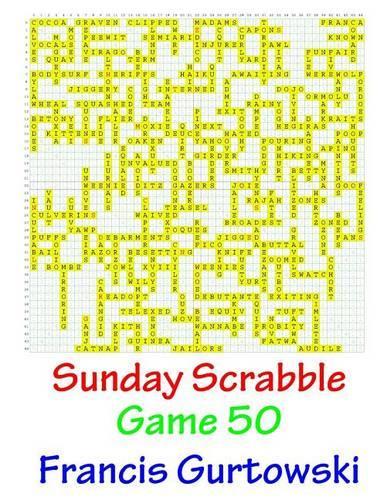 Sunday Scrabble Game 50