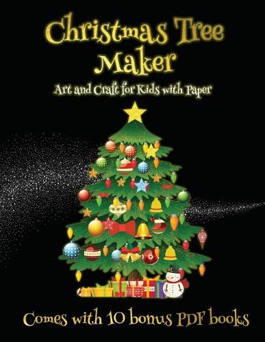 Art and Craft for Kids with Paper (Christmas Tree Maker)