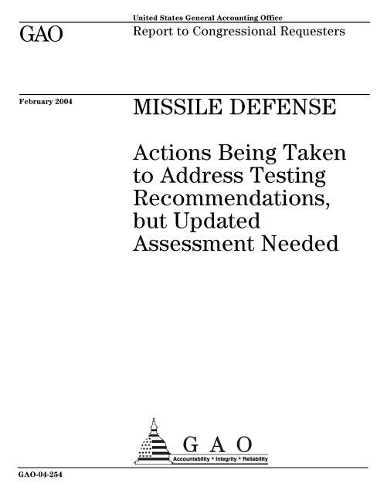 Gao-04-254 Missile Defense