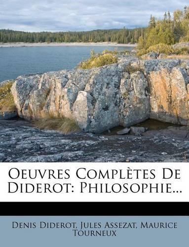 Oeuvres Completes de Diderot