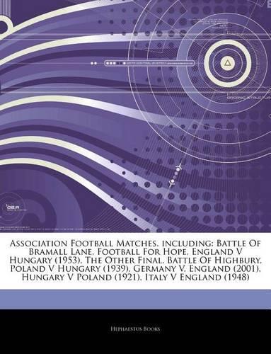 Articles on Association Football Matches, Including