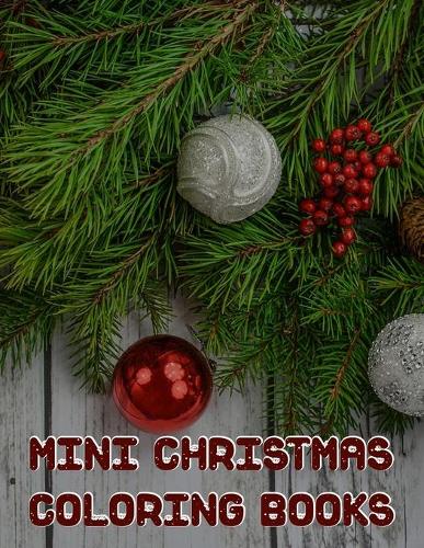 Mini Christmas Coloring Books