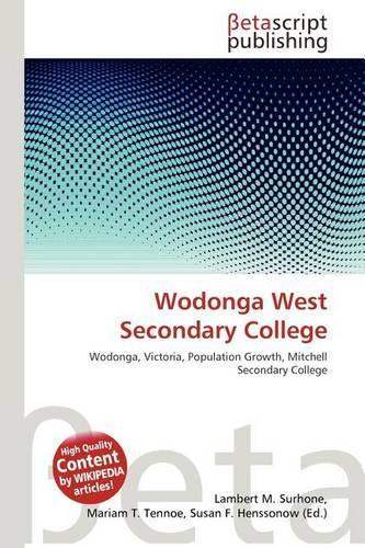 Wodonga West Secondary College