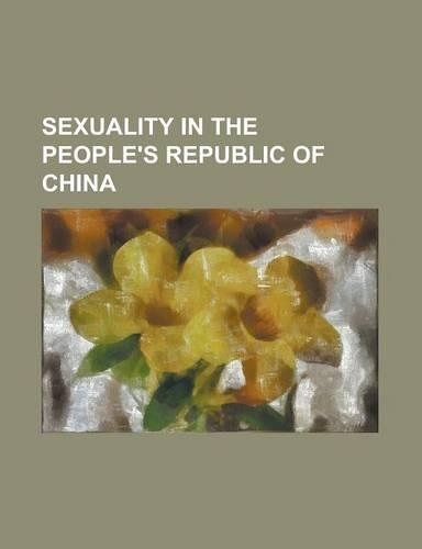 Sexuality in the People's Republic of China