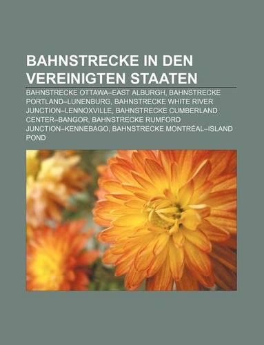 Bahnstrecke in Den Vereinigten Staaten