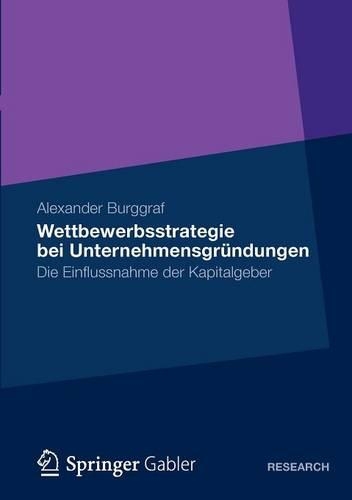 Wettbewerbsstrategie bei Unternehmensgründungen