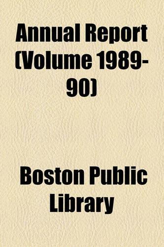 Annual Report (Volume 1989-90)