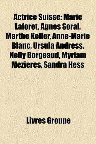 Actrice Suisse
