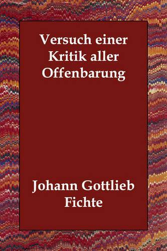 Versuch Einer Kritik Aller Offenbarung