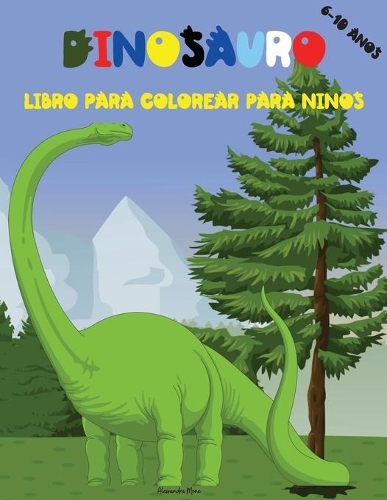 Dinosauro Libro Para Colorear Para Ninos