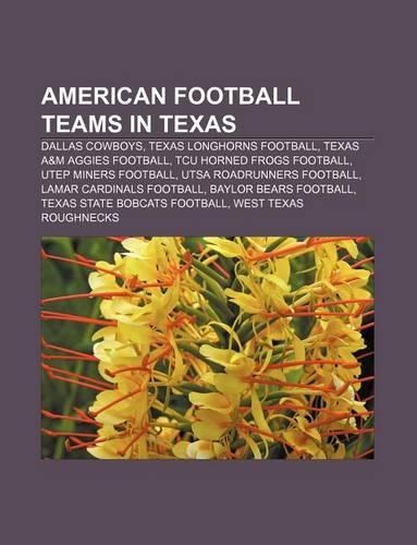 American Football Teams in Texas