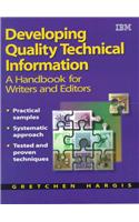 Developing Quality Technical Information