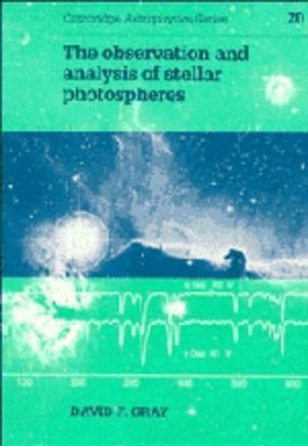 The Observation and Analysis of Stellar Photospheres