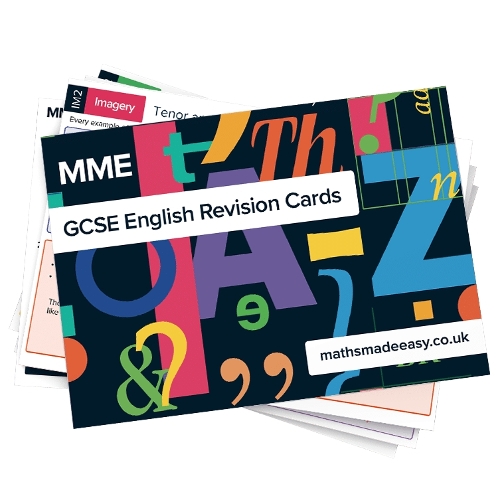 GCSE English Revision Cards 2023