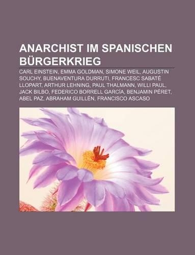 Anarchist Im Spanischen Burgerkrieg