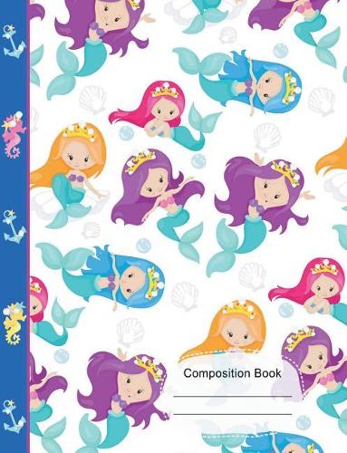 Colorful Little Mermaid Queens Sketchbook Paper
