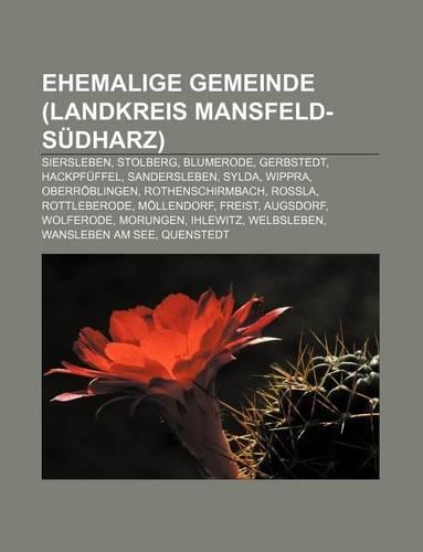 Ehemalige Gemeinde (Landkreis Mansfeld-Sudharz)