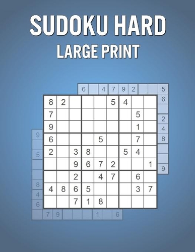 Sudoku Hard Large Print