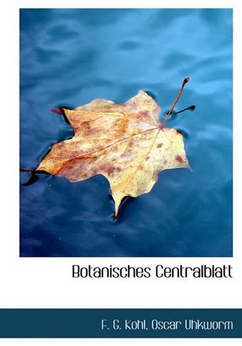 Botanisches Centralblatt