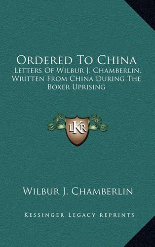Ordered to China