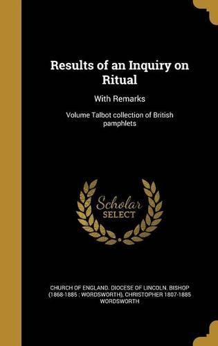 Results of an Inquiry on Ritual