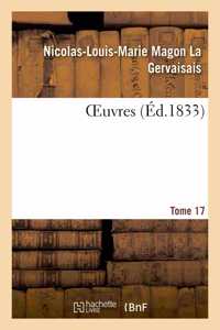 Oeuvres. Tome 17