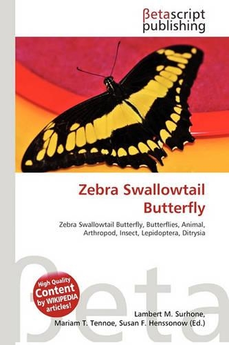 Zebra Swallowtail Butterfly
