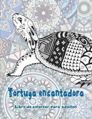 Tortuga encantadora - Libro de colorear para adultos