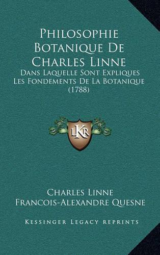 Philosophie Botanique De Charles Linne