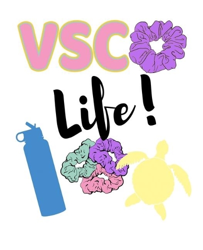 VSCO Life: SKSKSK And I oop Save The Turtles Bucket List Journal For Teenagers. Inspirational Notebook for Ideas, Travel, Goals and Adventures With Funny Trend