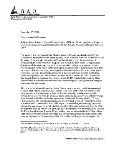 Plum Island Animal Disease Center